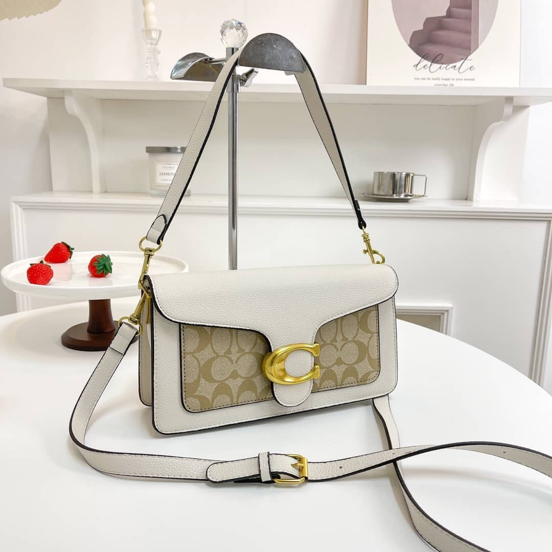 White Coma Coach Shoulder (WITH BOX) (IMMEDIATE DELIVERY AVAILABLE)