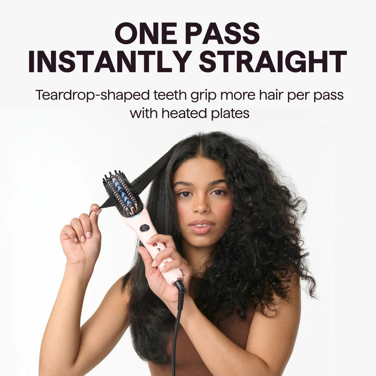 Wavy talk Steambrush Pro
Steam Straightener Brush (Immediate Delivery available)