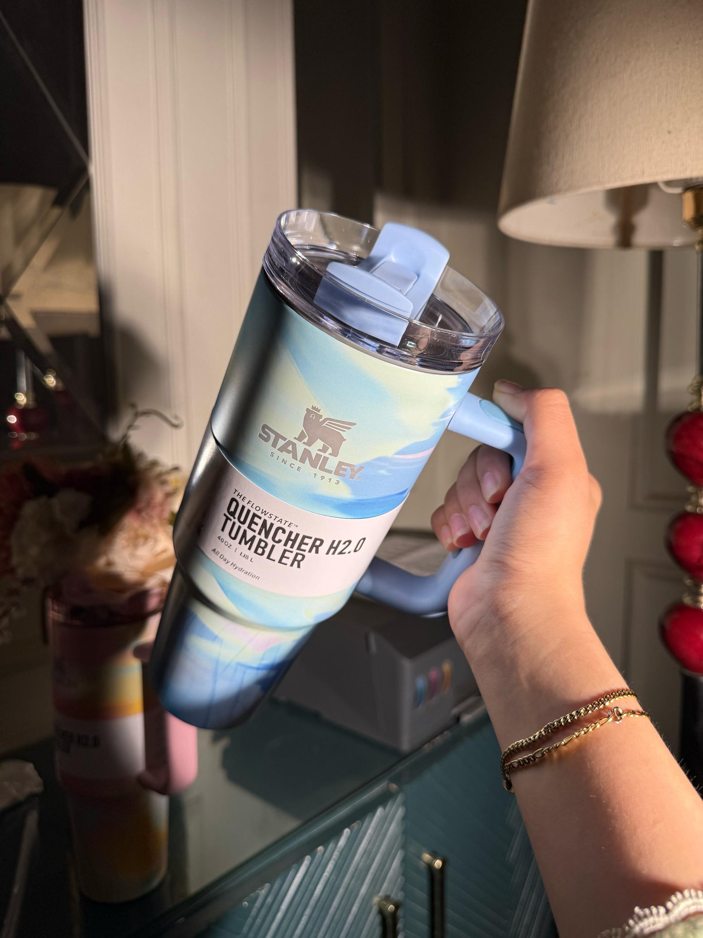 Blue candy Stanley 40oz (IMMEDIATE DELIVERY AVAILABLE)
