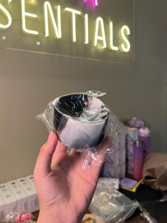 Black and white Tumblr protective cup holder