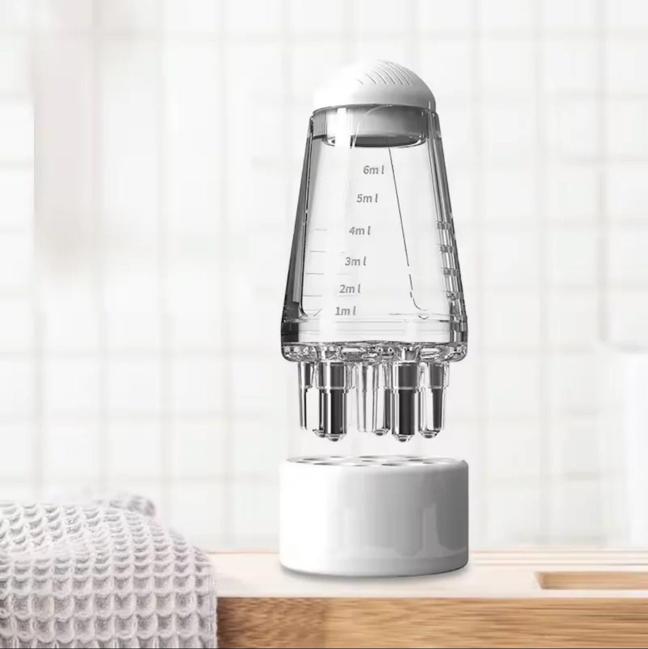 Mini scalp hair oil roller