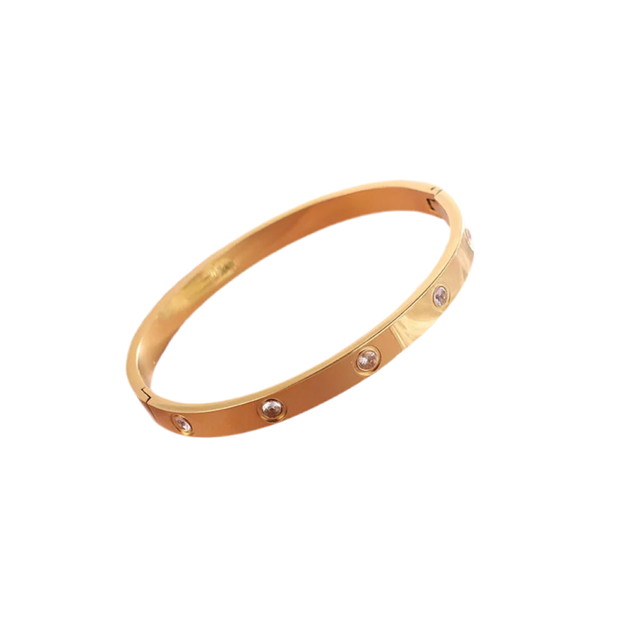 Golden stack bracelet
