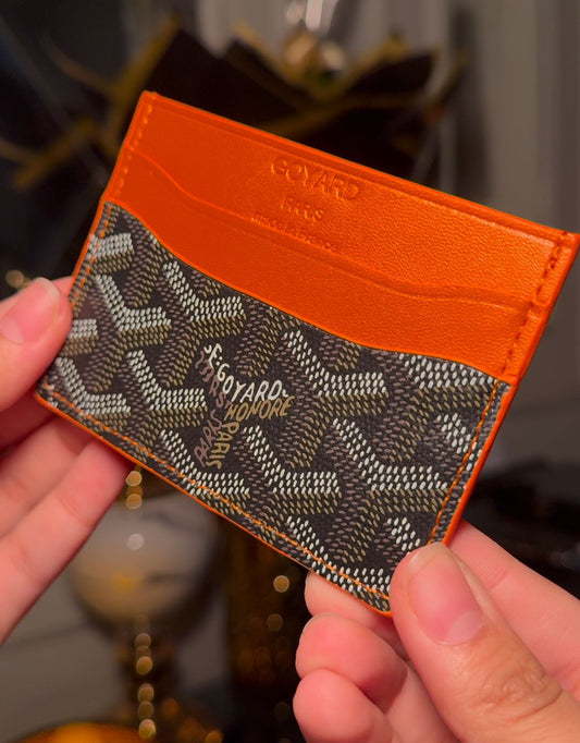 Black orange go yard card holder (in stock)
