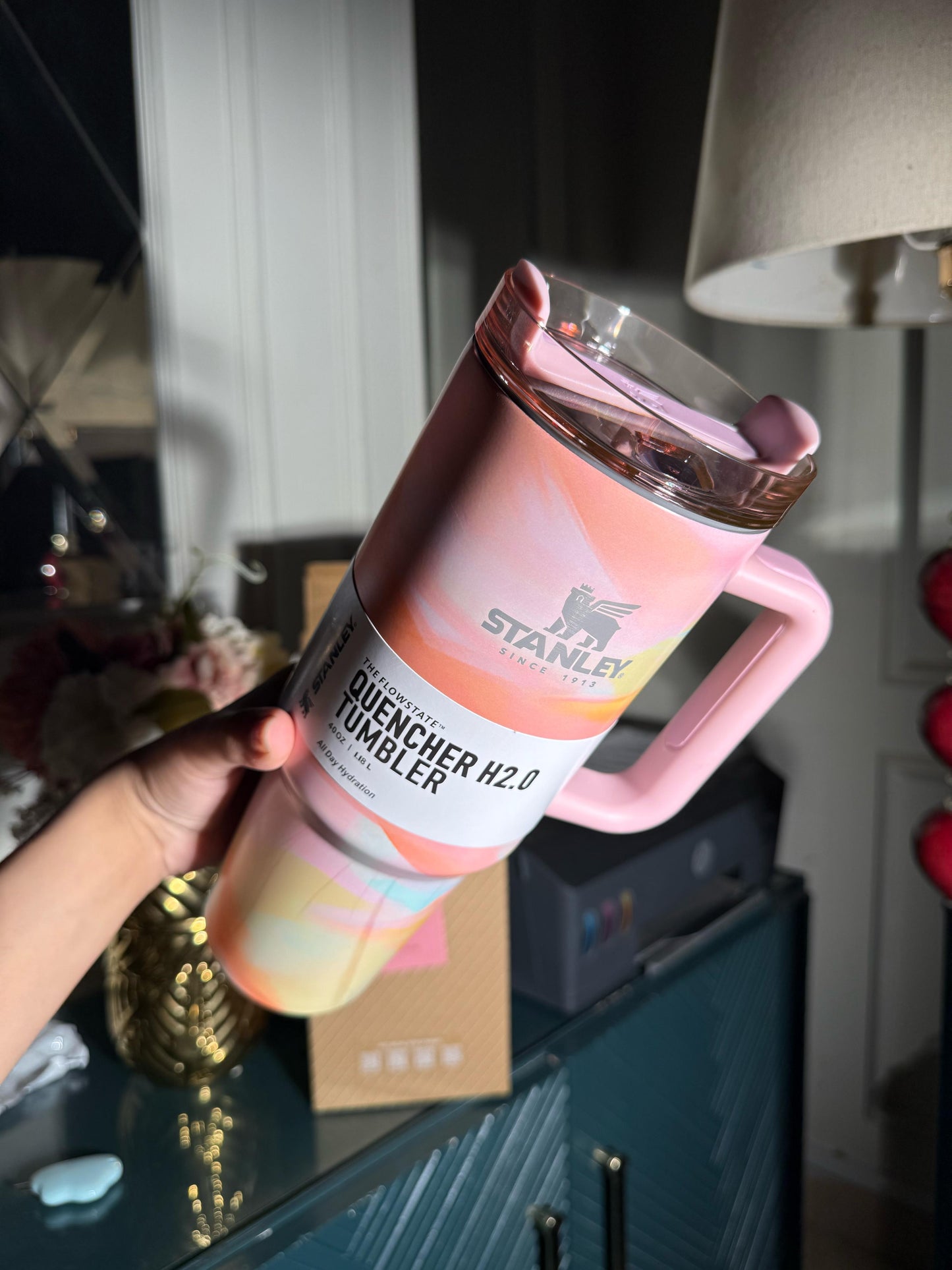 Pink candy Stanley 40oz (IMMEDIATE DELIVERY AVAILABLE)
