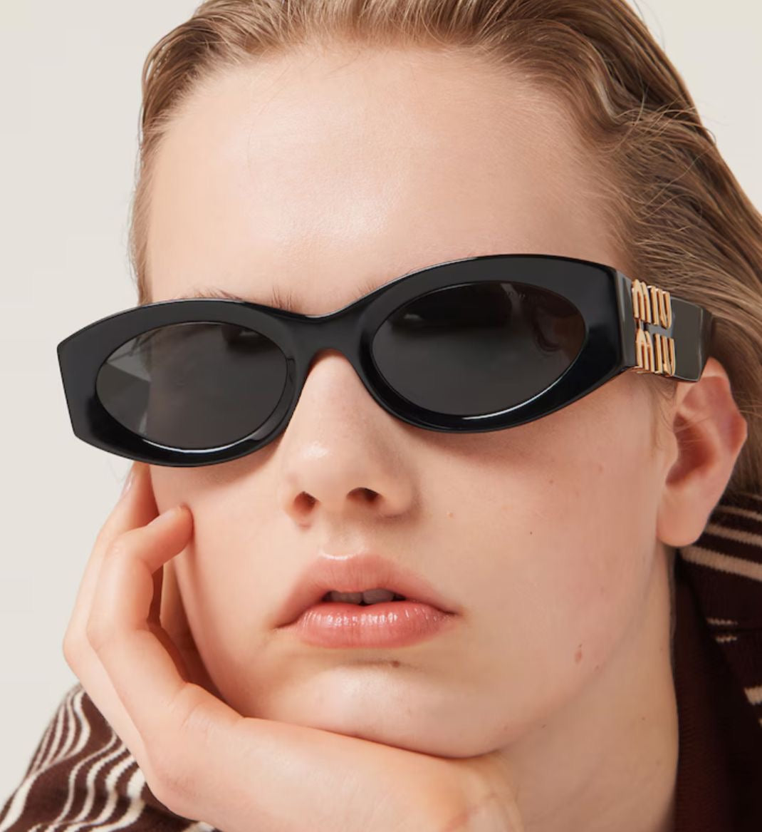 Bold frame Miu miu glasses