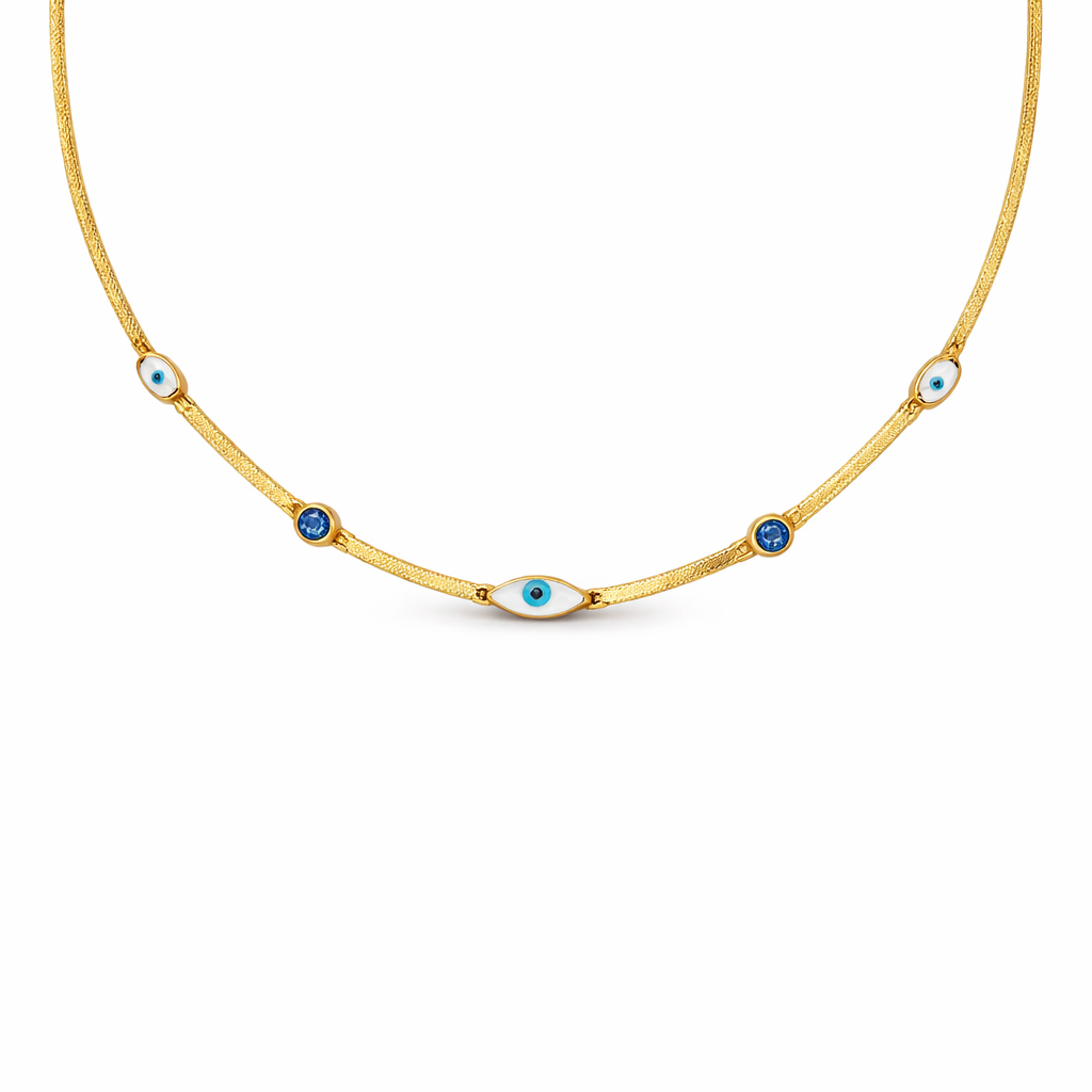 Evil eye necklace