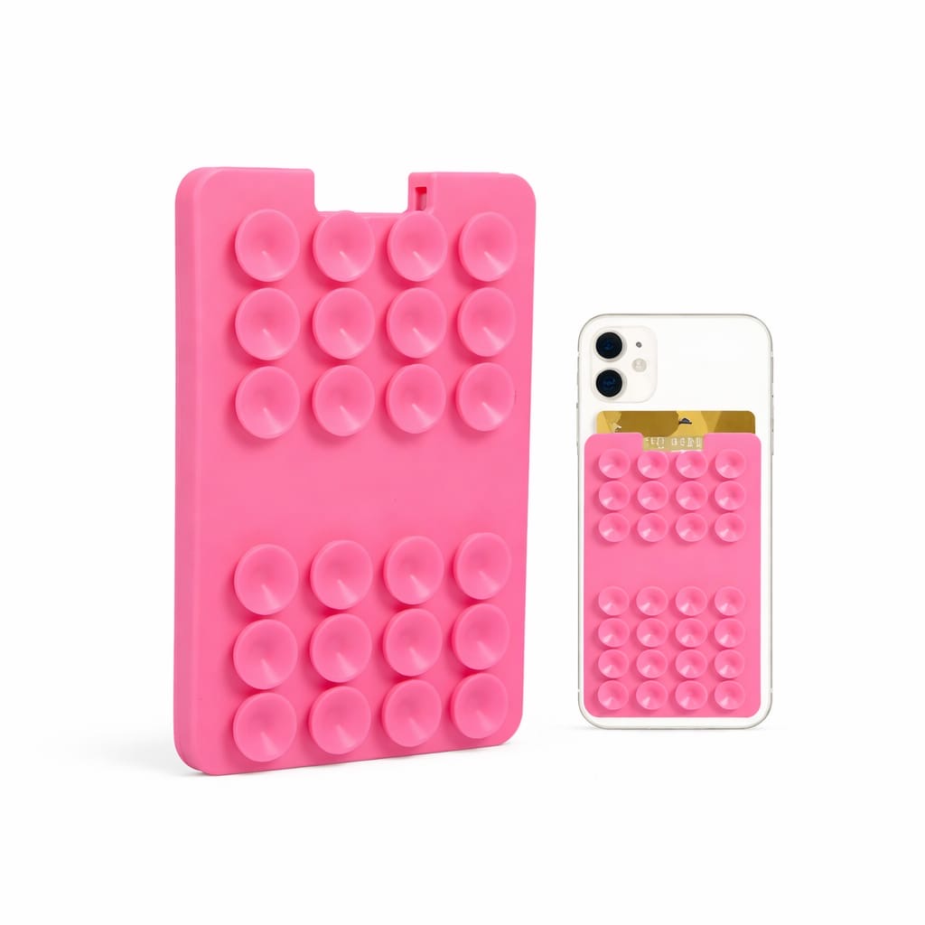 Suction card holder grippy