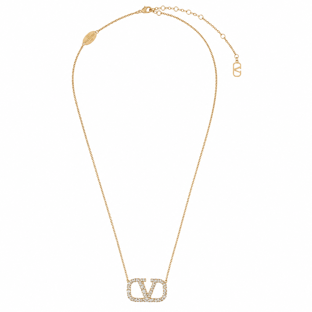 Valentino Garavani VLogo Necklace