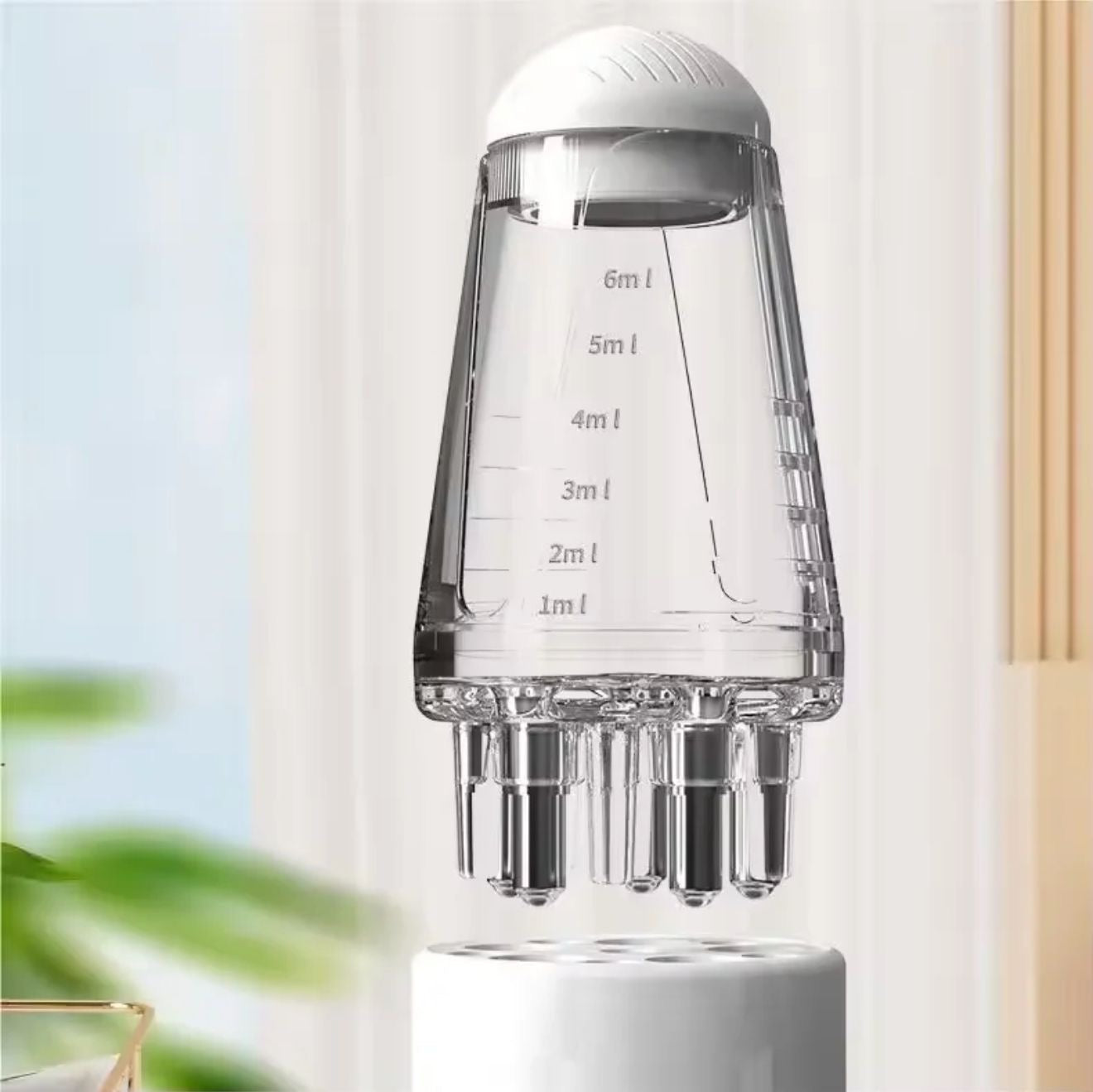 Mini scalp hair oil roller