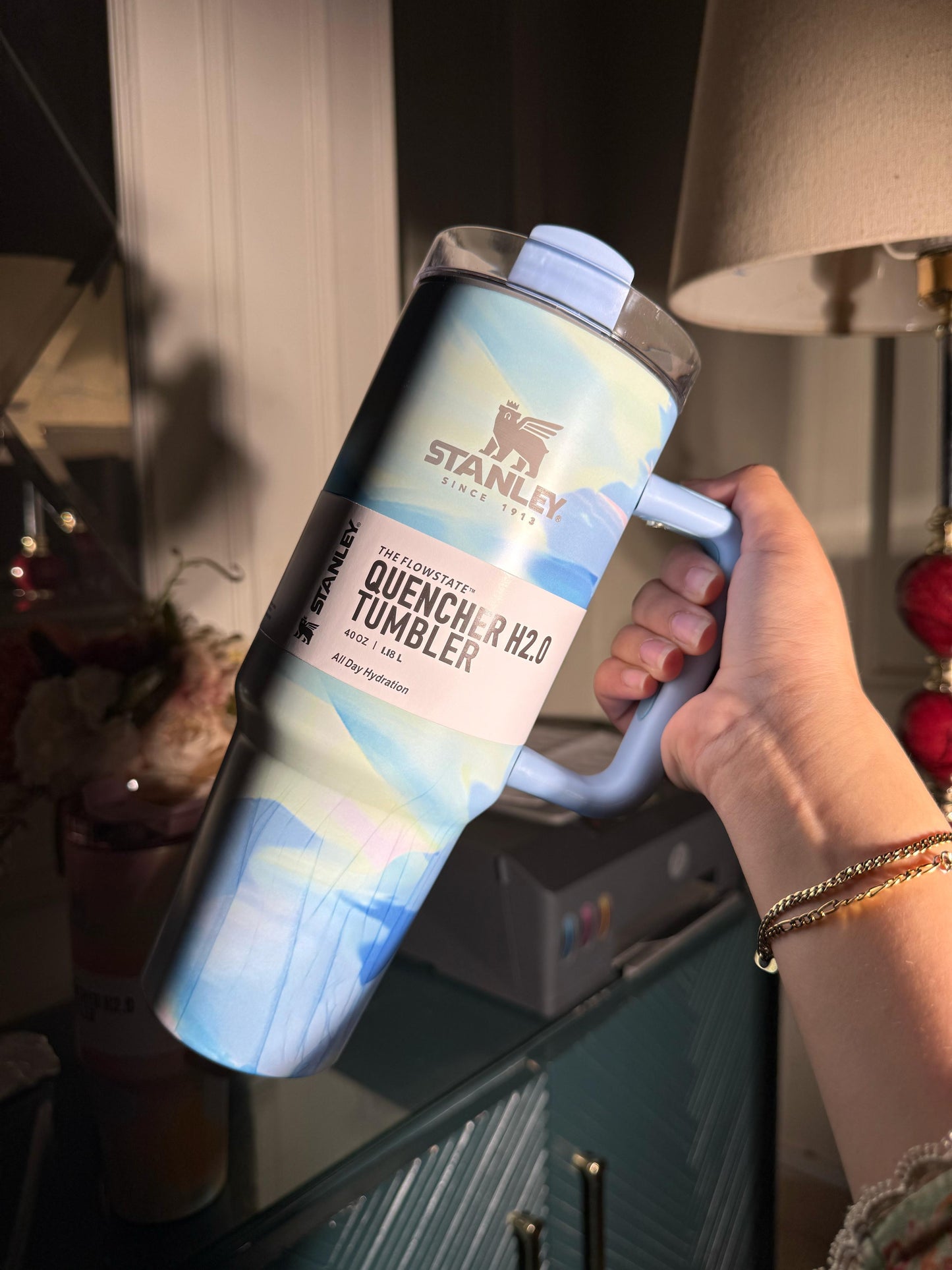 Blue candy Stanley 40oz (IMMEDIATE DELIVERY AVAILABLE)