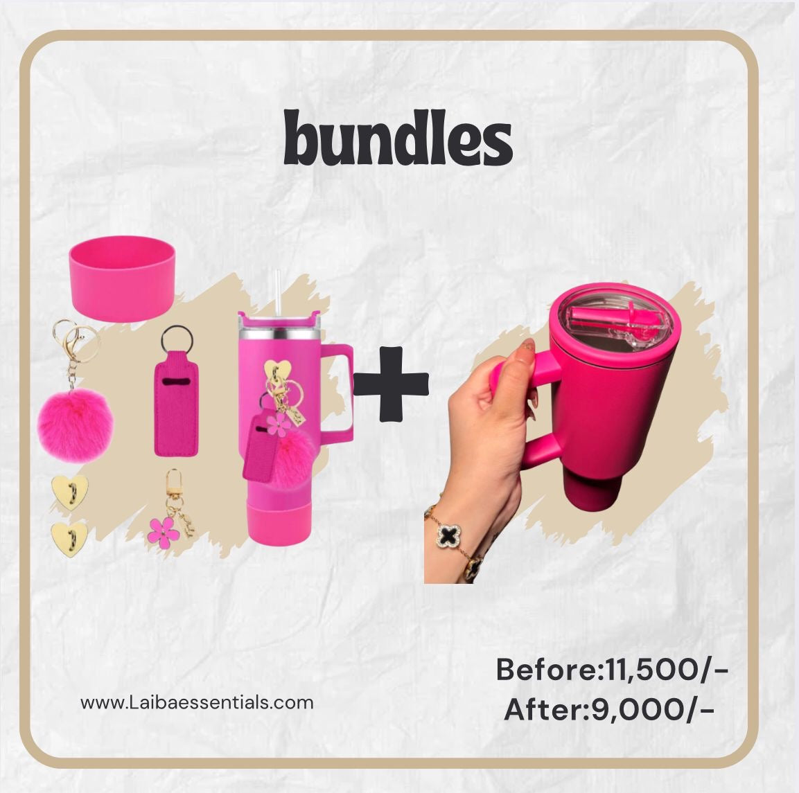 BARBIE PINK HUDROJUG BUNDLE