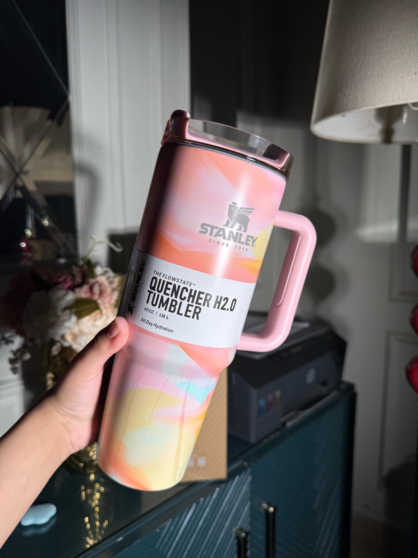 Pink candy Stanley 40oz (IMMEDIATE DELIVERY AVAILABLE)