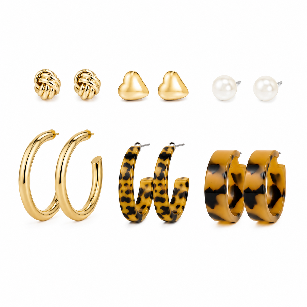 Everyday Elegance 9-Pair Earring Set