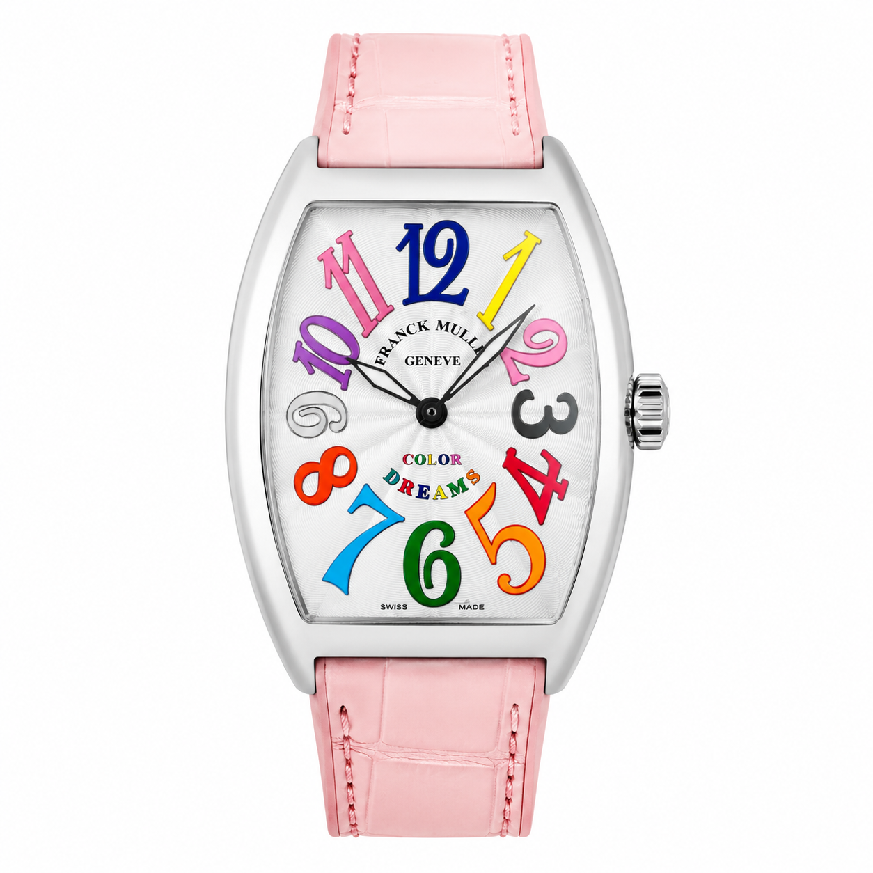 Candy Pink Multicolors Franck Muller Watches( With box & Proper Packaging)