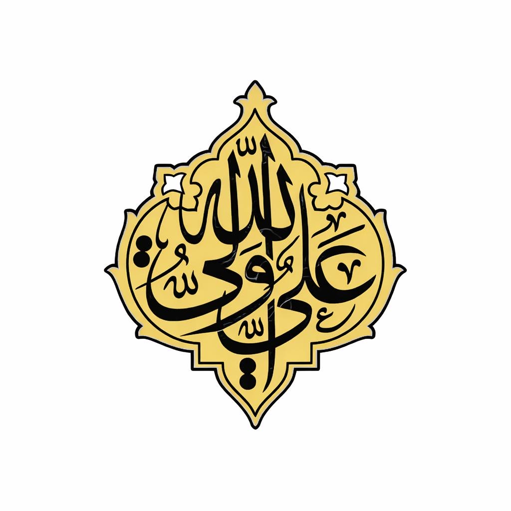PBUH – Metal Phone Charm Sticker