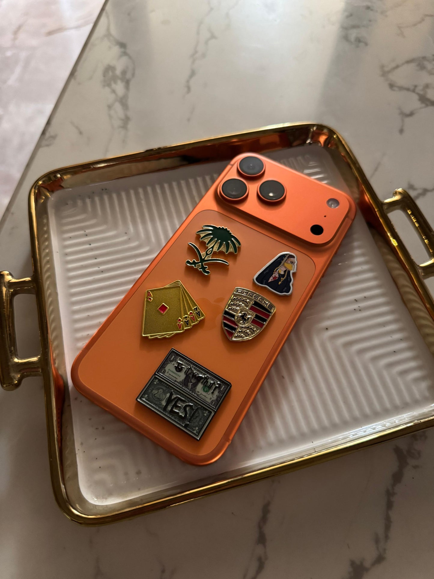 Phone sticker charm pack of 5 bundle 3