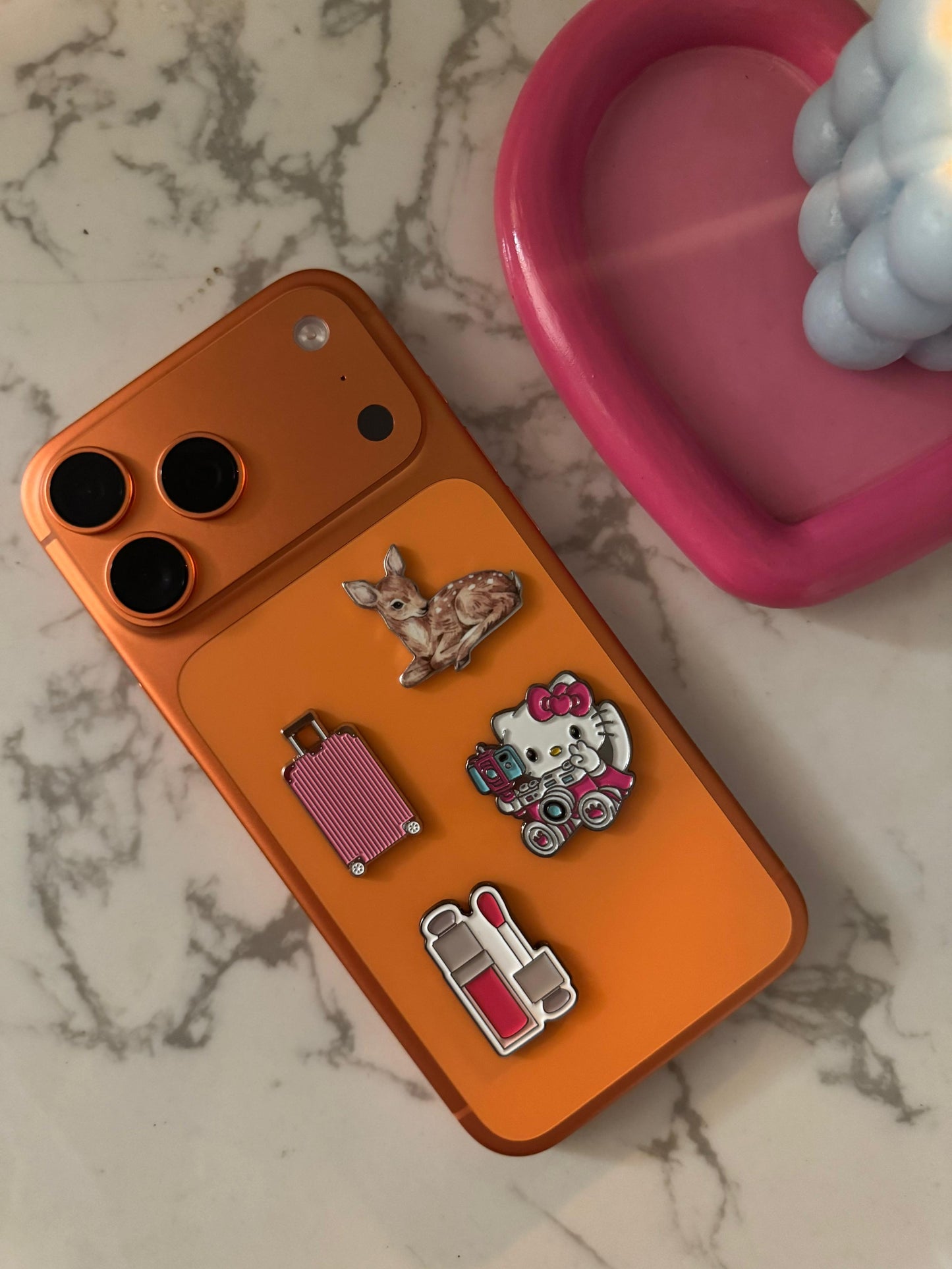 Metal Phone Charm Sticker Pack
of 4 Bundle 10