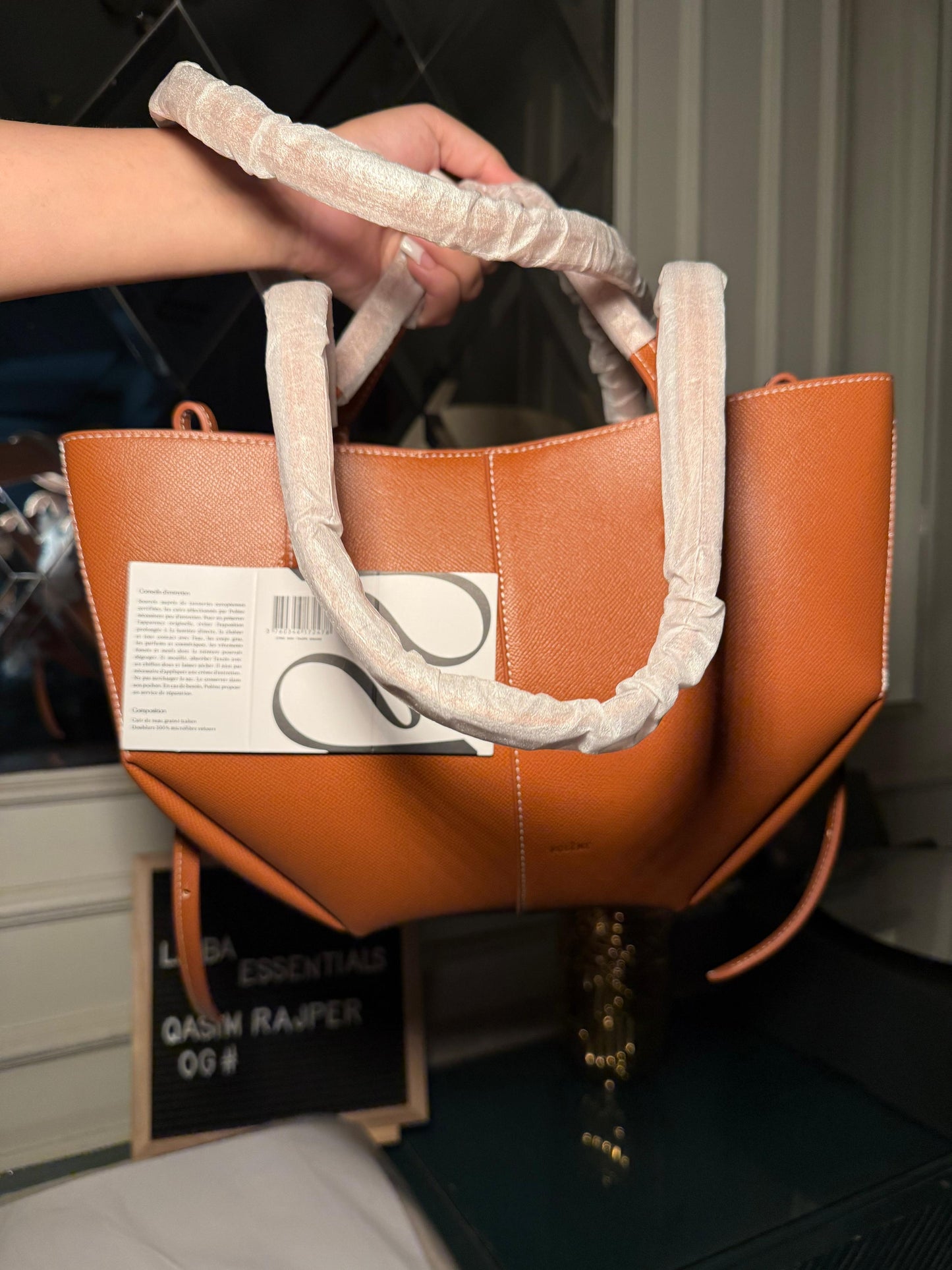 Brown Mini Polene Cyme (IMMEDIATE DELIVERY AVAILABLE)