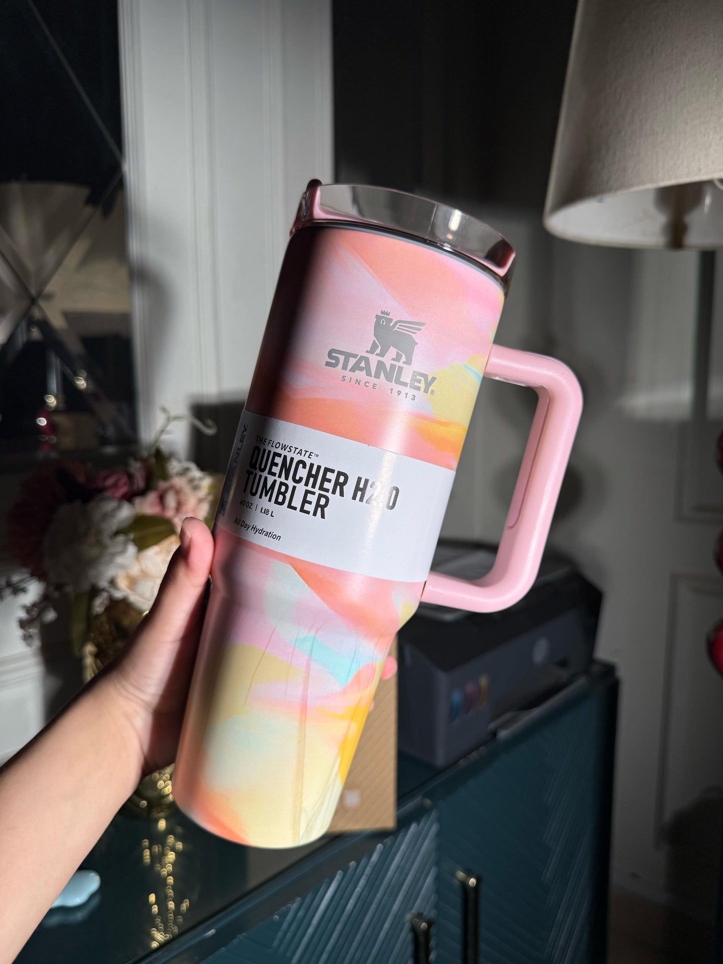 Pink candy Stanley 40oz (IMMEDIATE DELIVERY AVAILABLE)