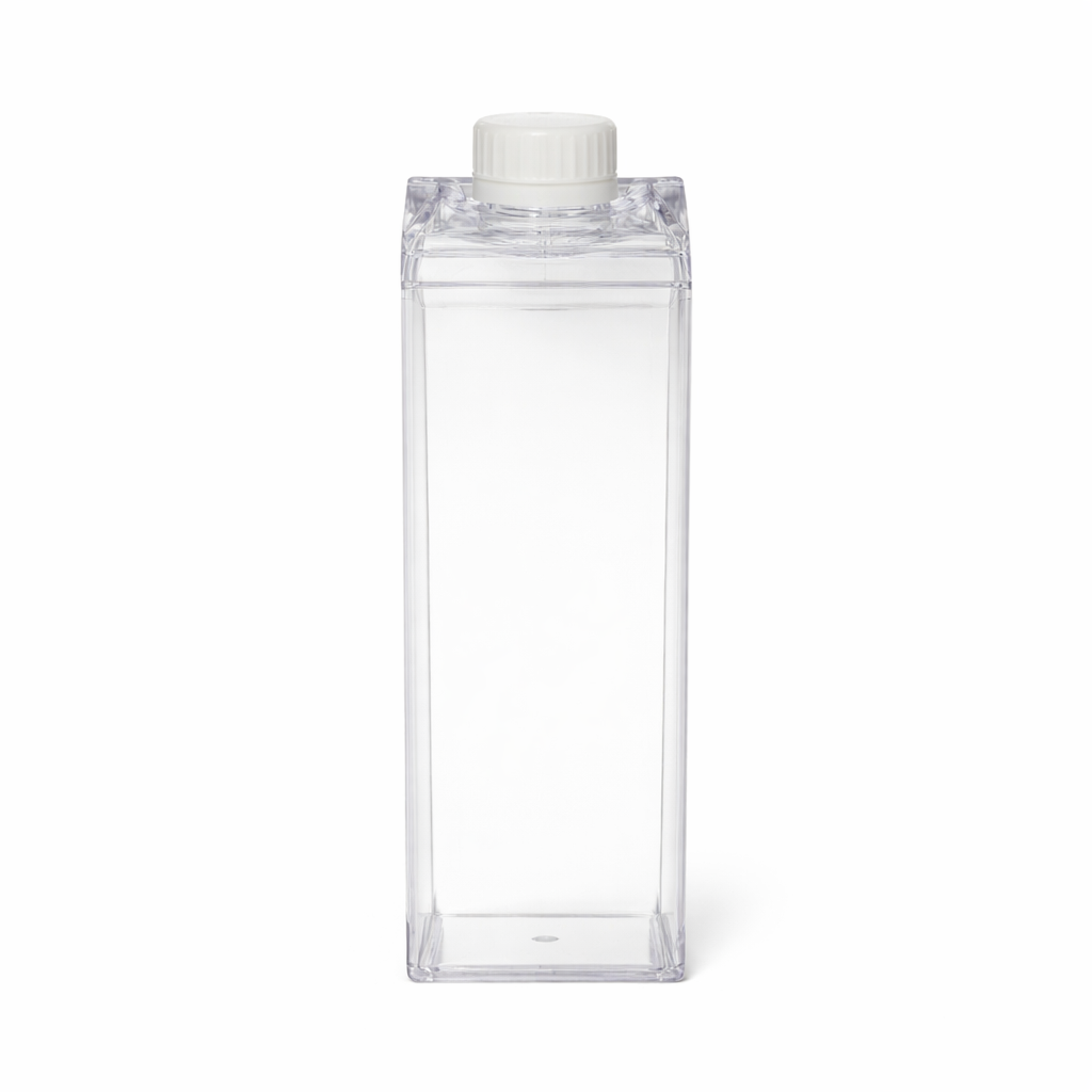 Plastic milk carton bottle