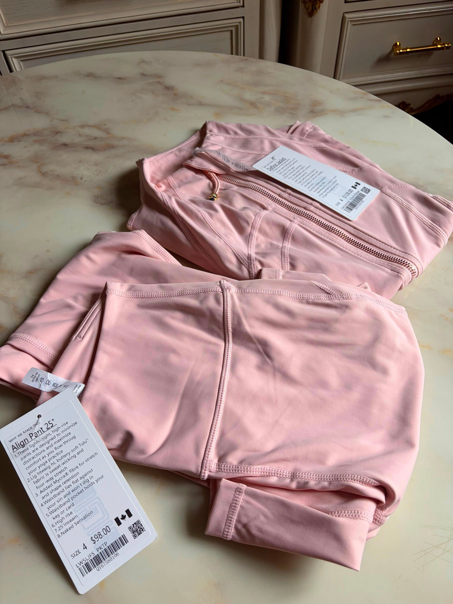 Lululemon Define Jacket and trouser set