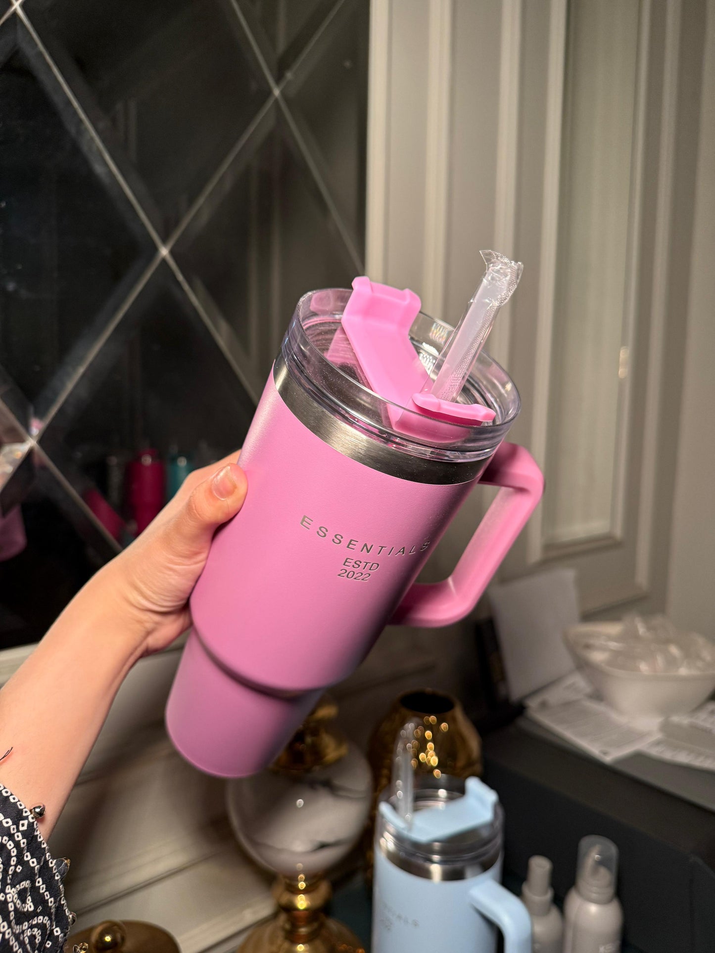 Pink Flask tumblr 40 oz