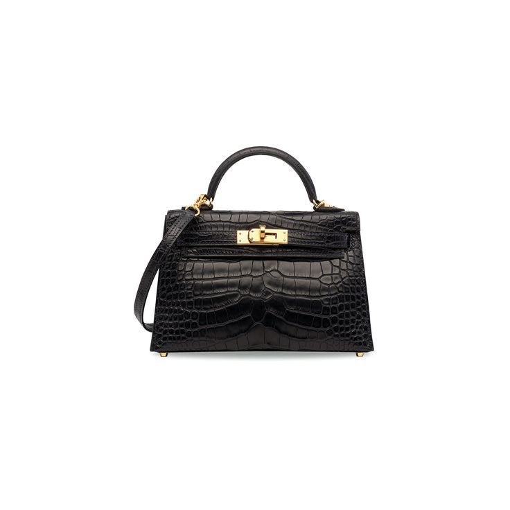 Black Mini Kelly Birkin bag ( In Stock)