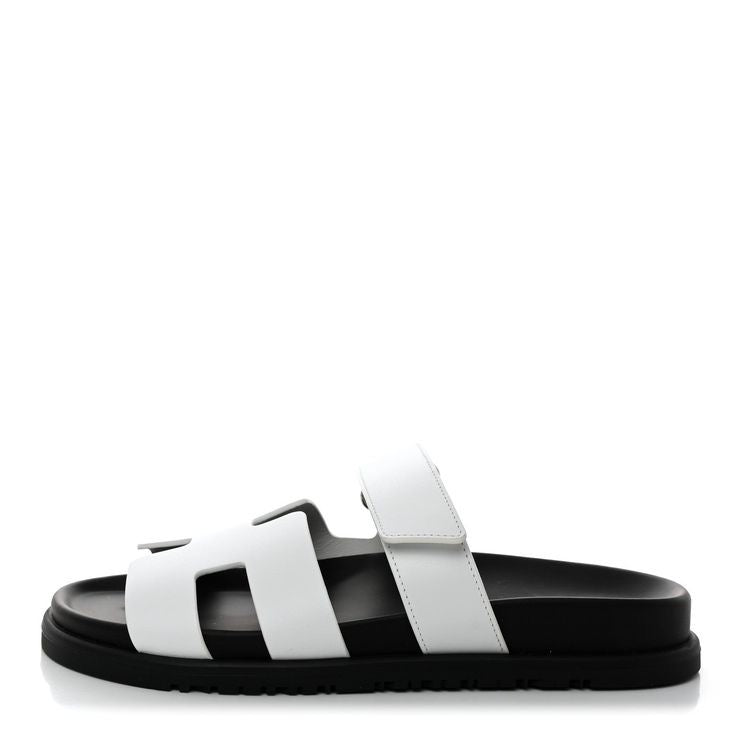 Hermes Calfskin Womens Chypre Sandals