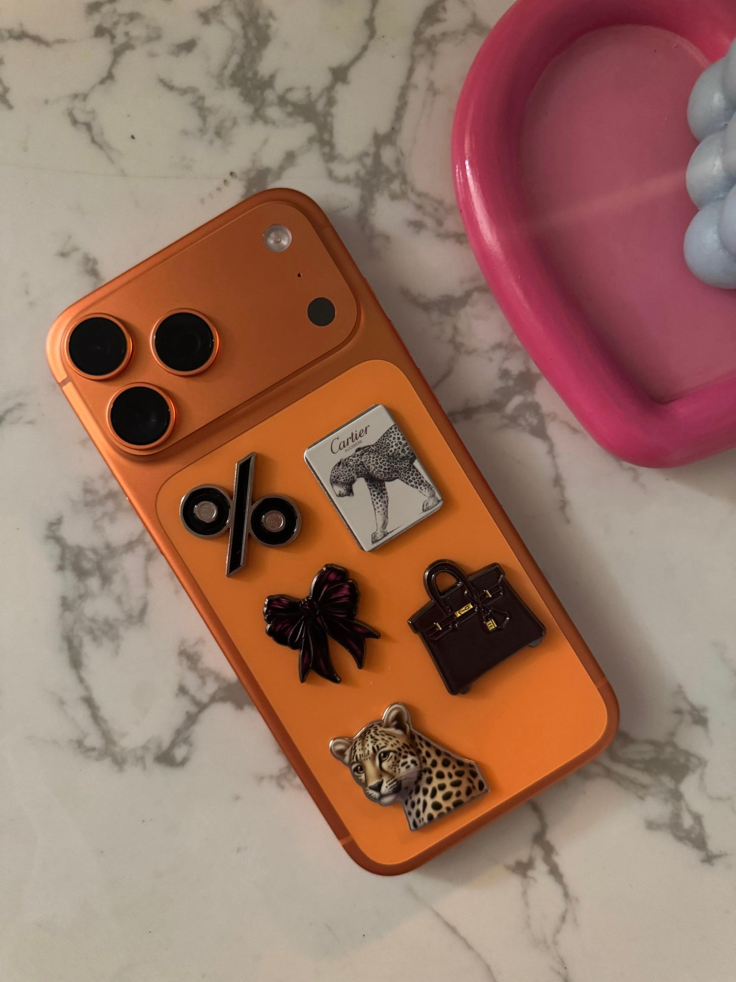Metal Phone Charm Sticker Pack
of 5 Bundle 9