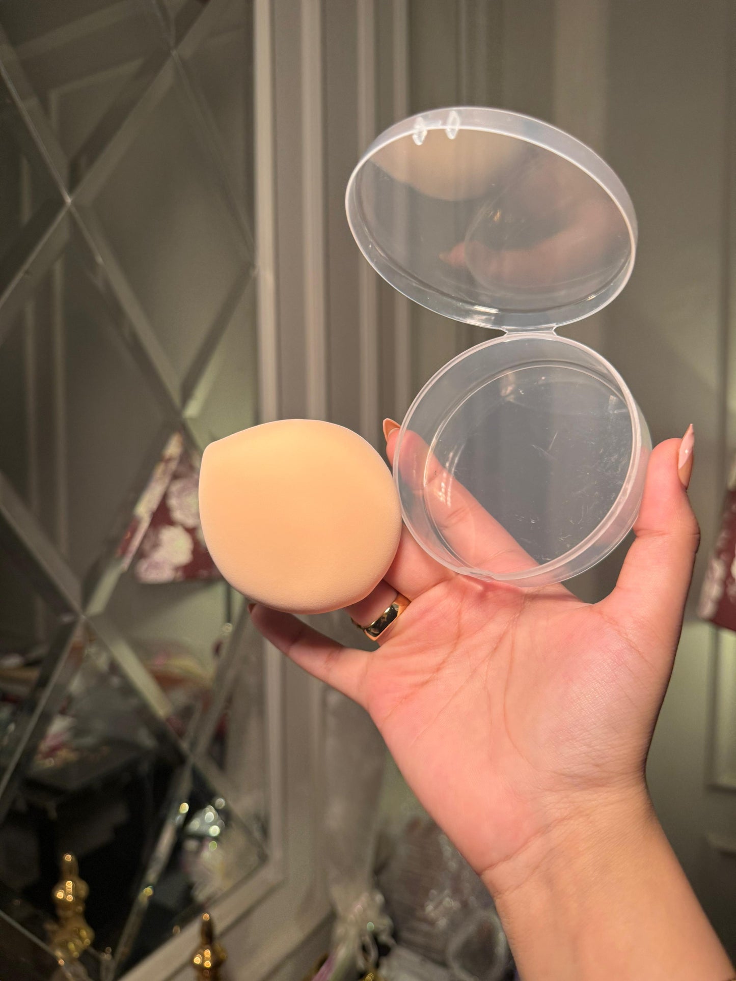 Korean foundation cushion makeup puff