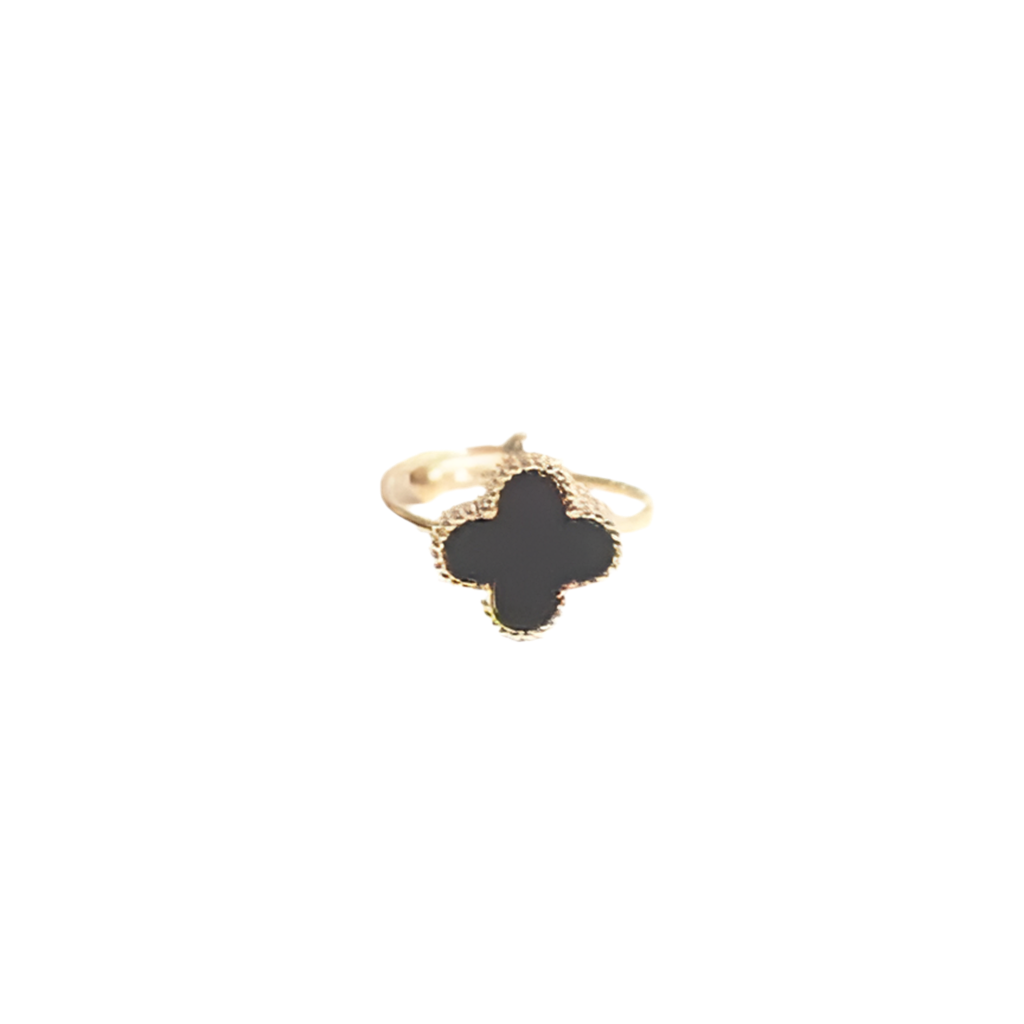 Big Black clover ring