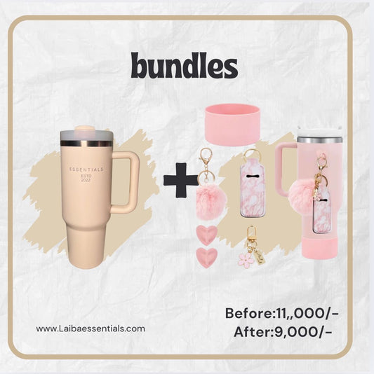 PEACH QUENCHER TUMBLER BUNDLE