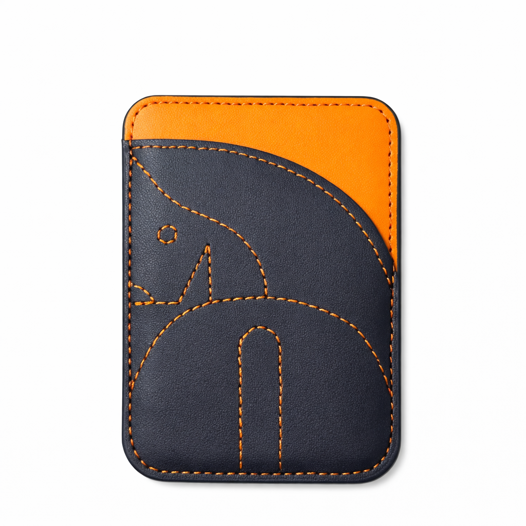 Hermes Blue Orange Magnetic Cardholder (15-20 Days Delivery Time)