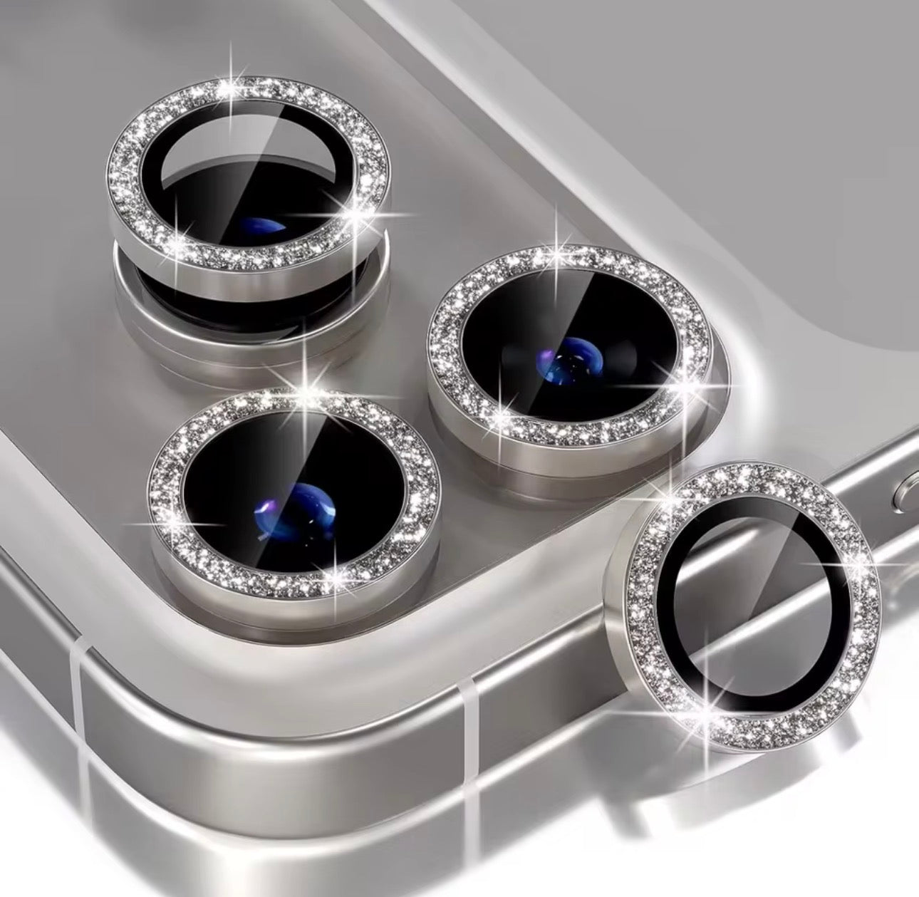 Camera Protective Lens Flash Ring For iPhone 16 series