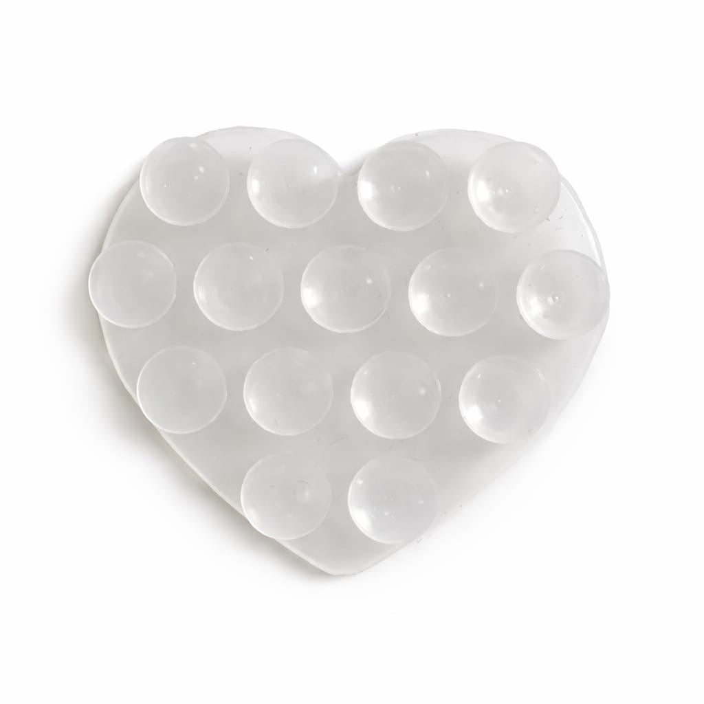 Heart double sided sticky grippy