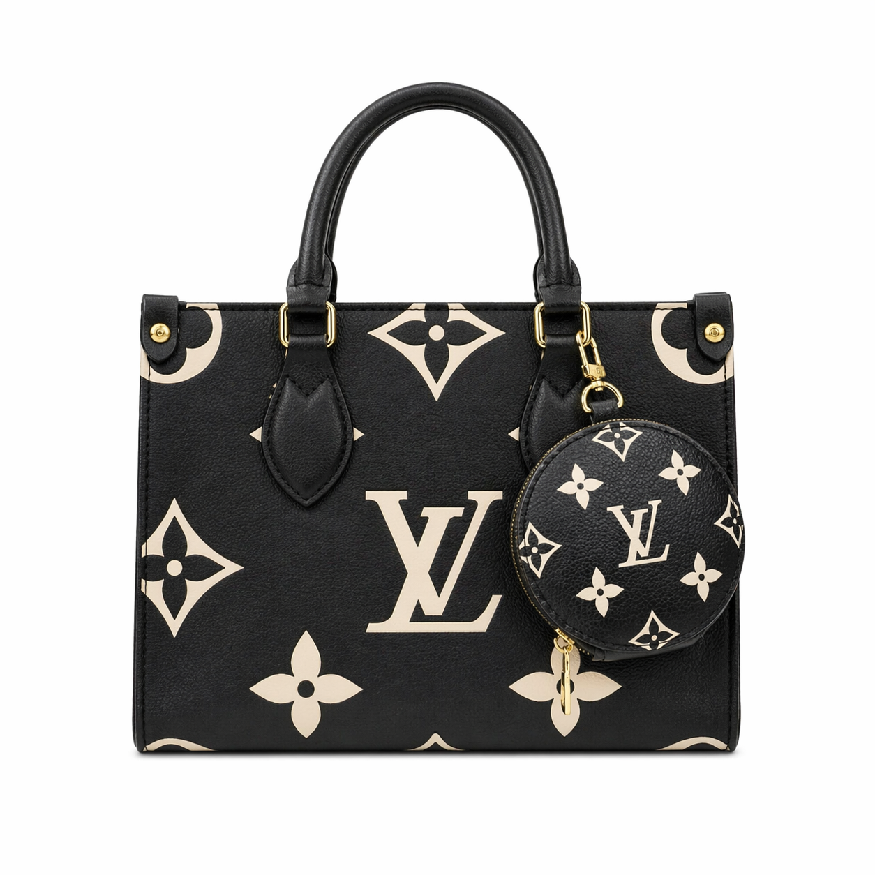 Louis Vuitton Black Tote Bag