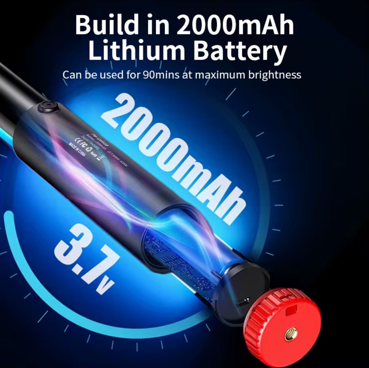 Multi scene photography lightweight and portable lithium battery light