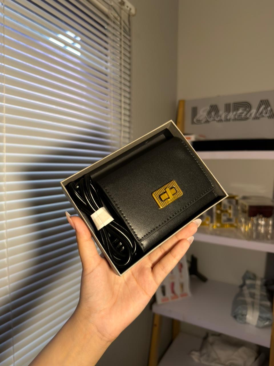 Charles & Keith Mini Cross Body Wallet (Entire Box Packaging)