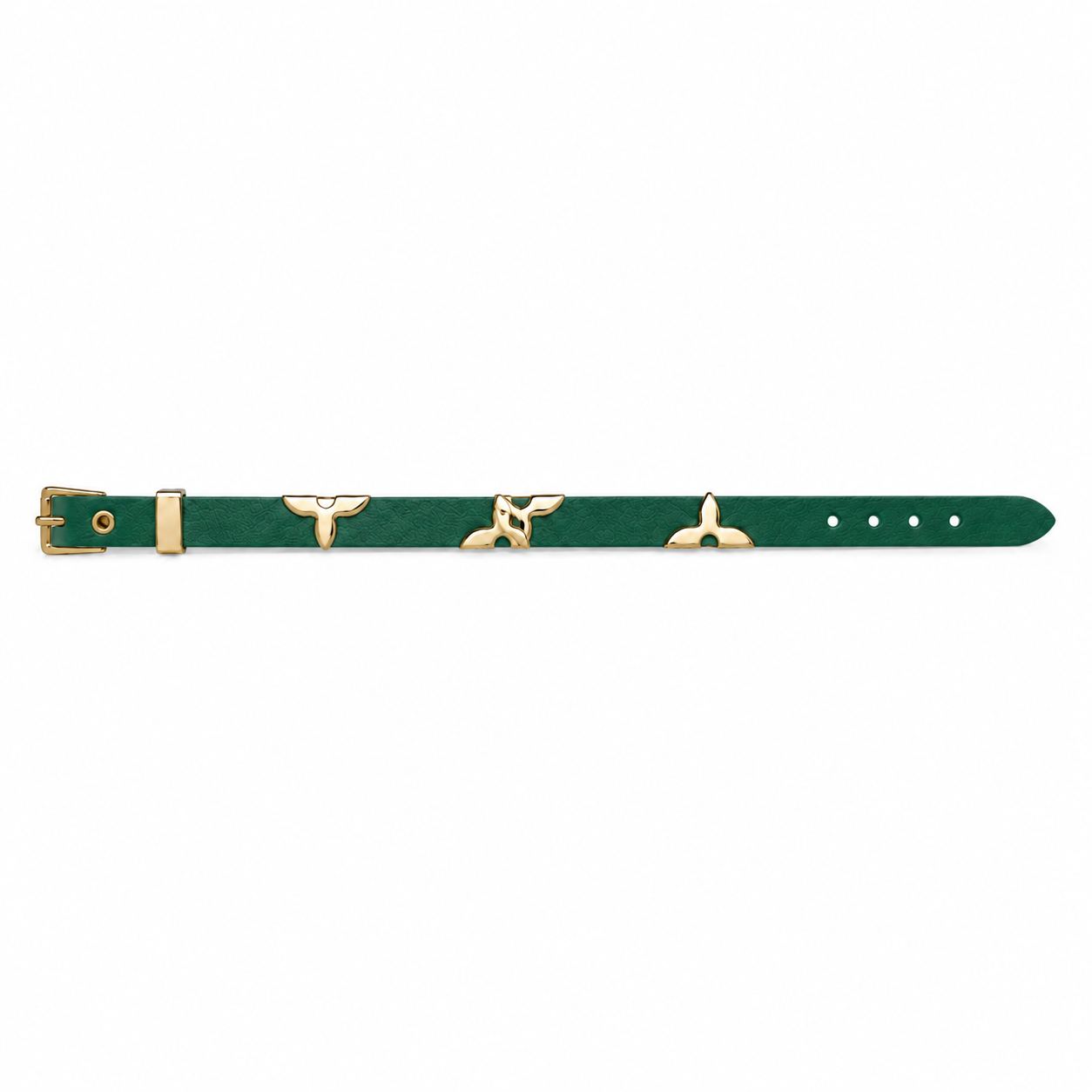 Louis Vuitton Monogram Leather Bracelet