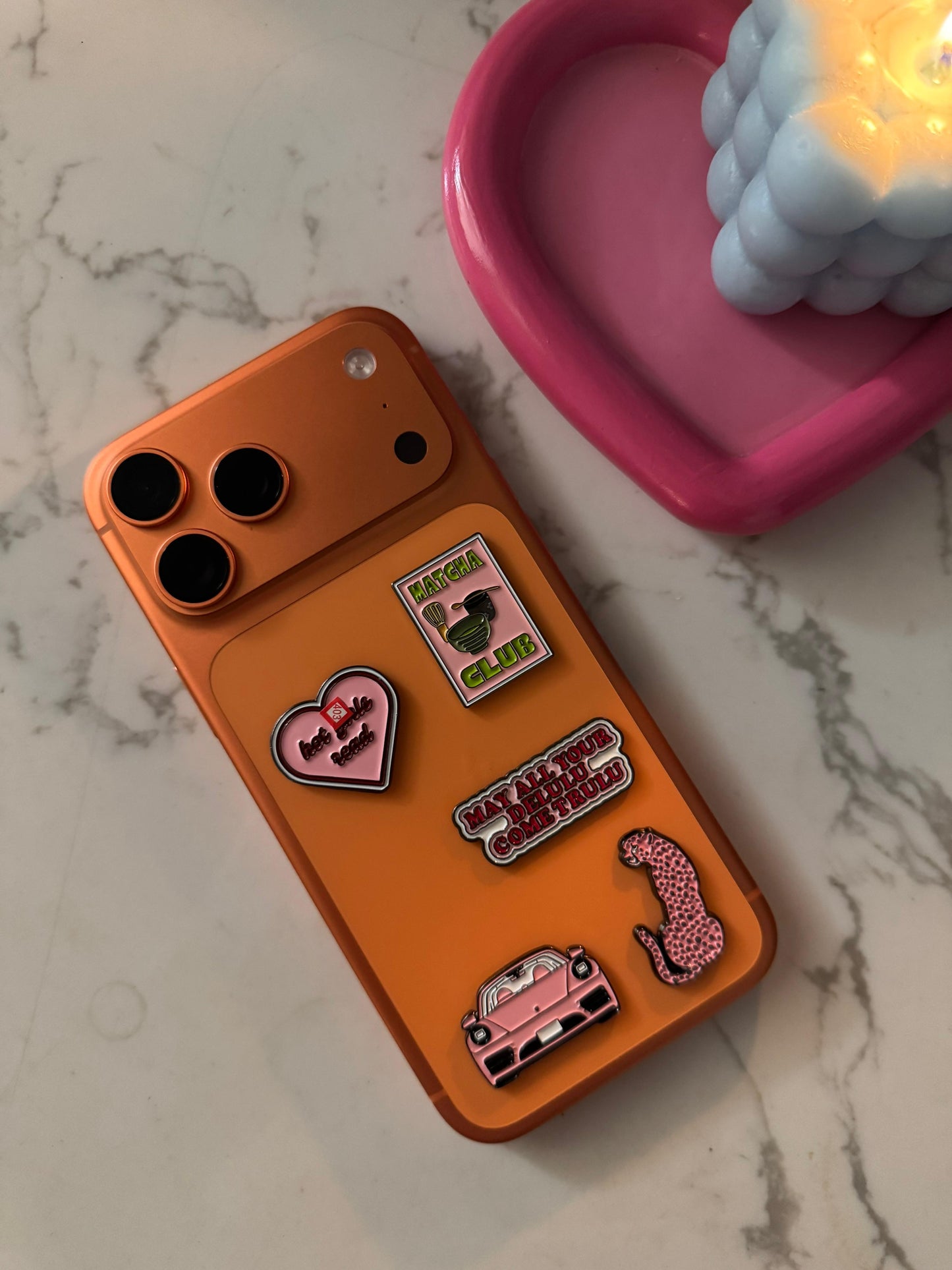 Metal Phone Charm Sticker Pack
of 5 Bundle 2