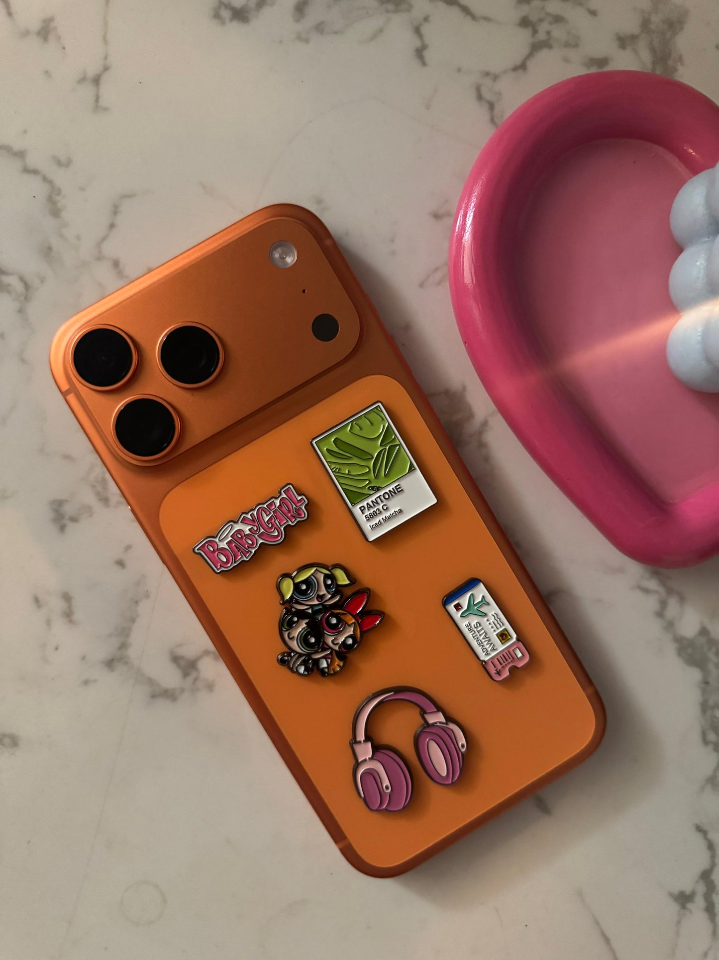 Metal Phone Charm Sticker Pack
of 5 Bundle 5