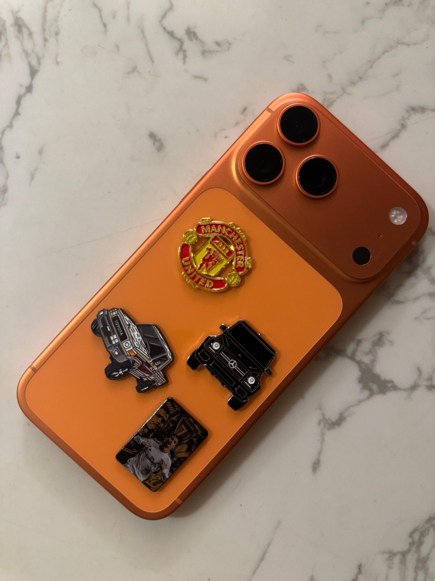 Metal Phone Charm Sticker Pack
of 4 Bundle 13