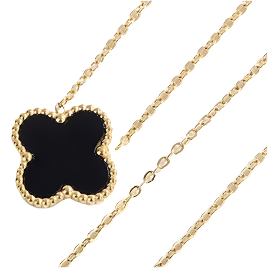Black Clover Necklace