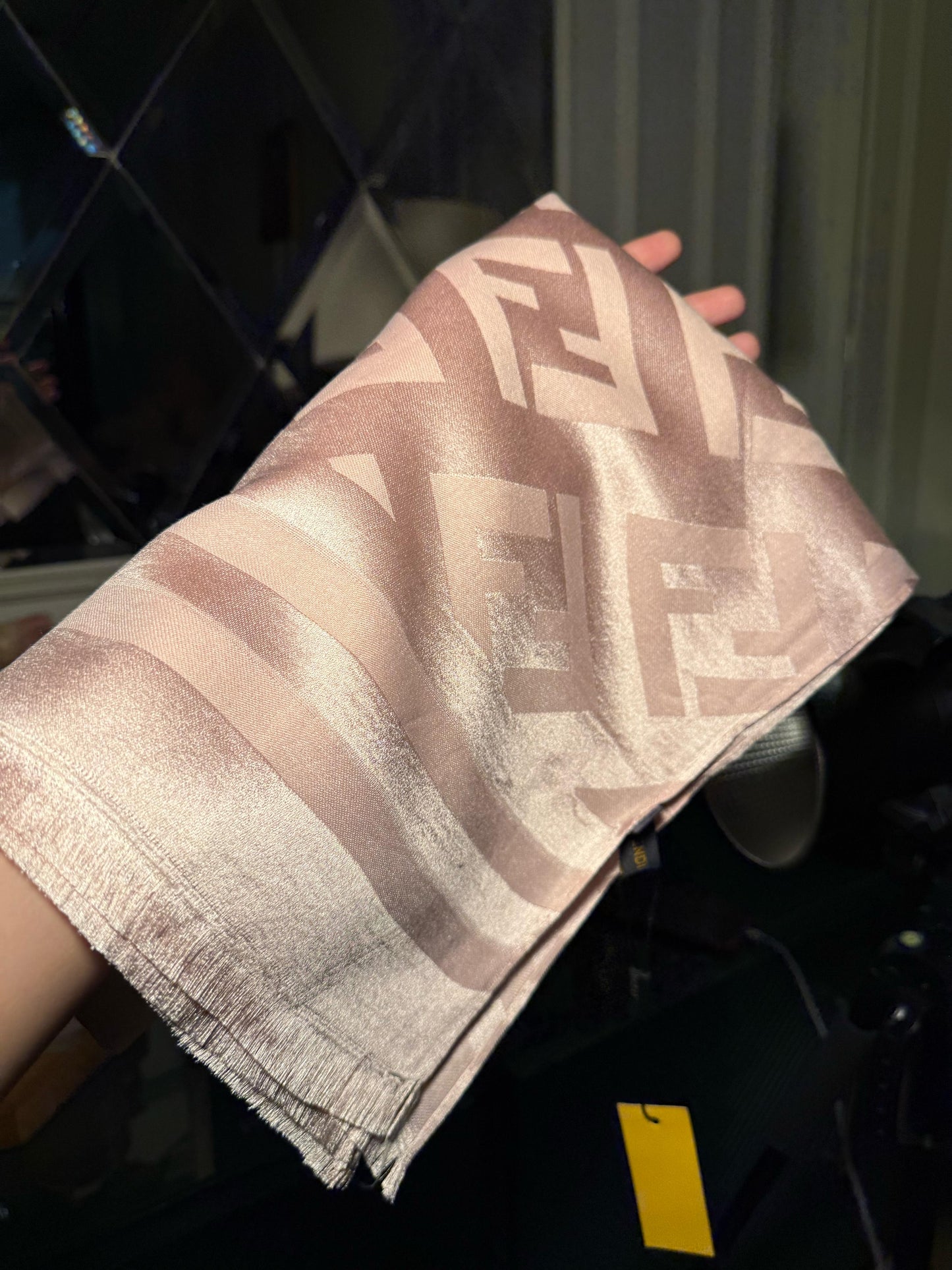 FENDI Copper scarf/ stole (IMMEDIATE DELIVERY AVAILABLE)