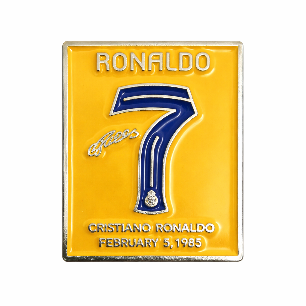 Cristiano Ronaldo 7 Tribute – Metal Phone Charm Sticker