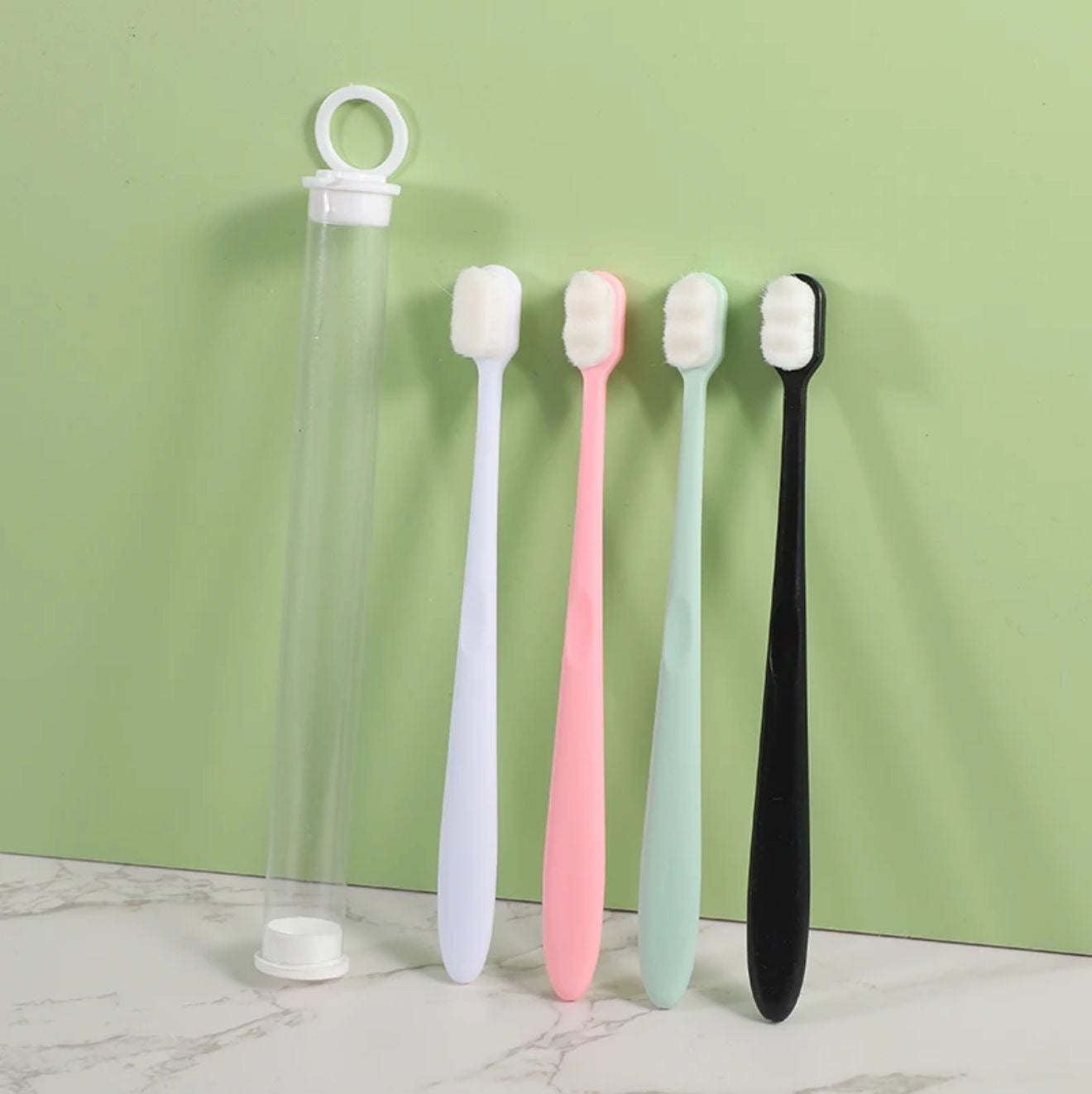 Soft bristle tooth brush