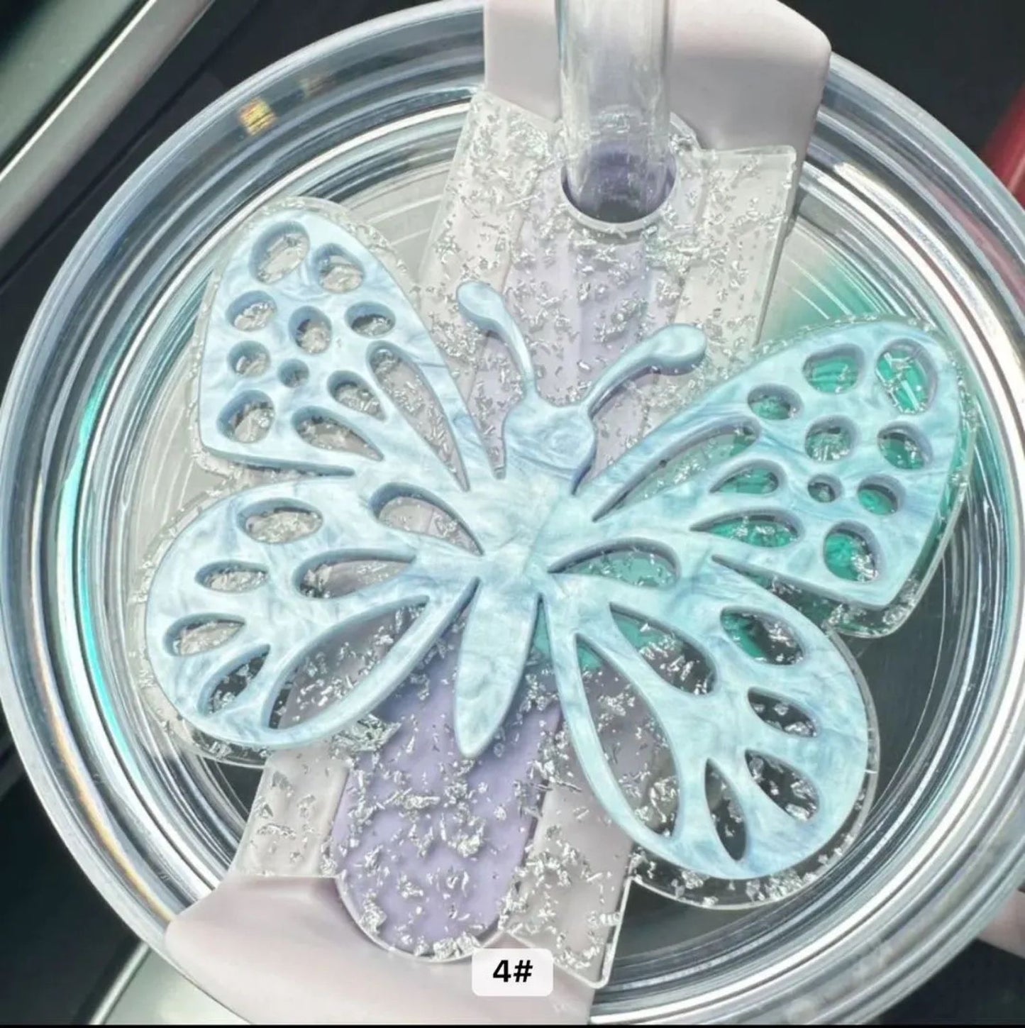 Acrylic tumblr lids charm (All)