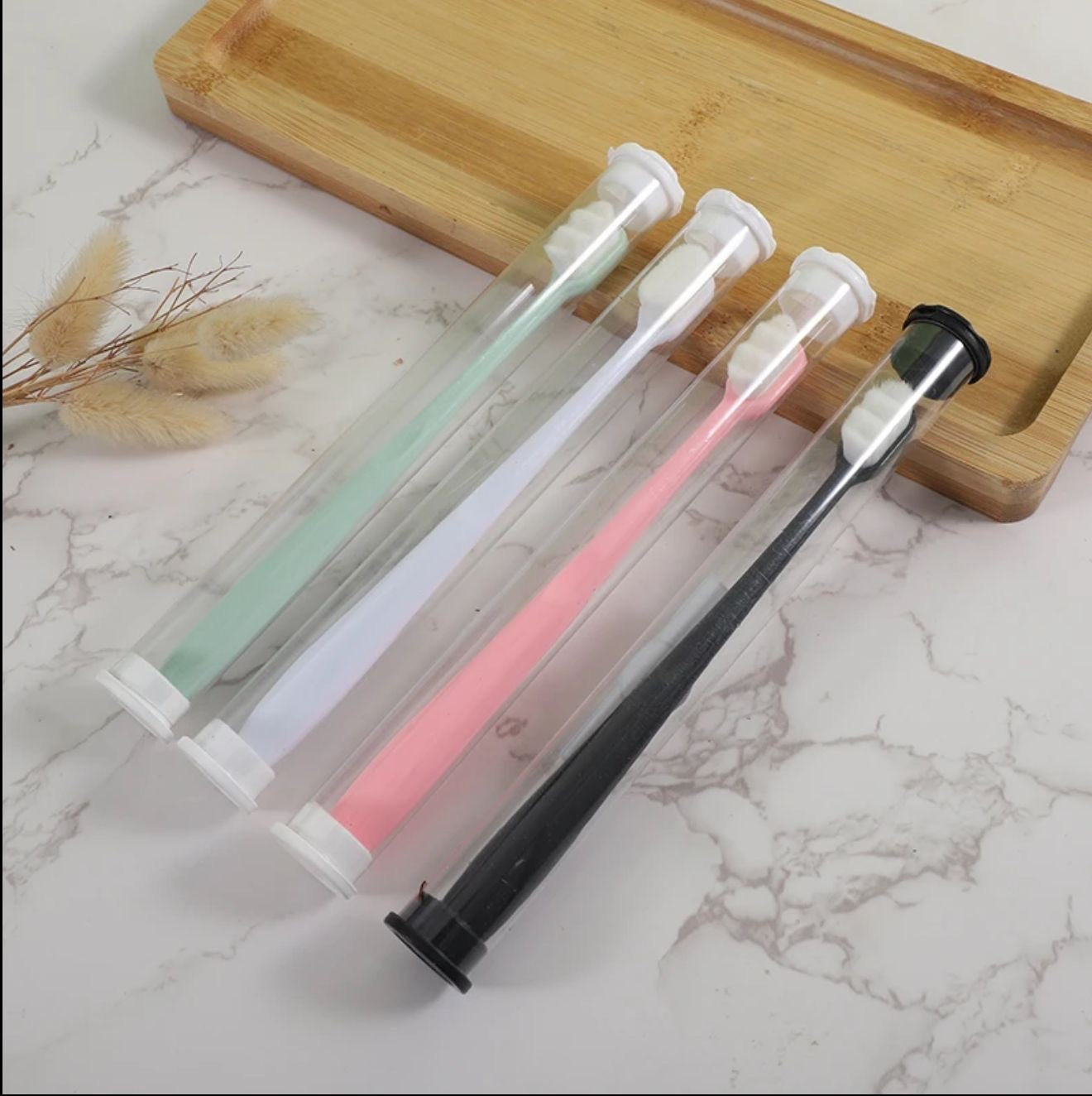 Soft bristle tooth brush