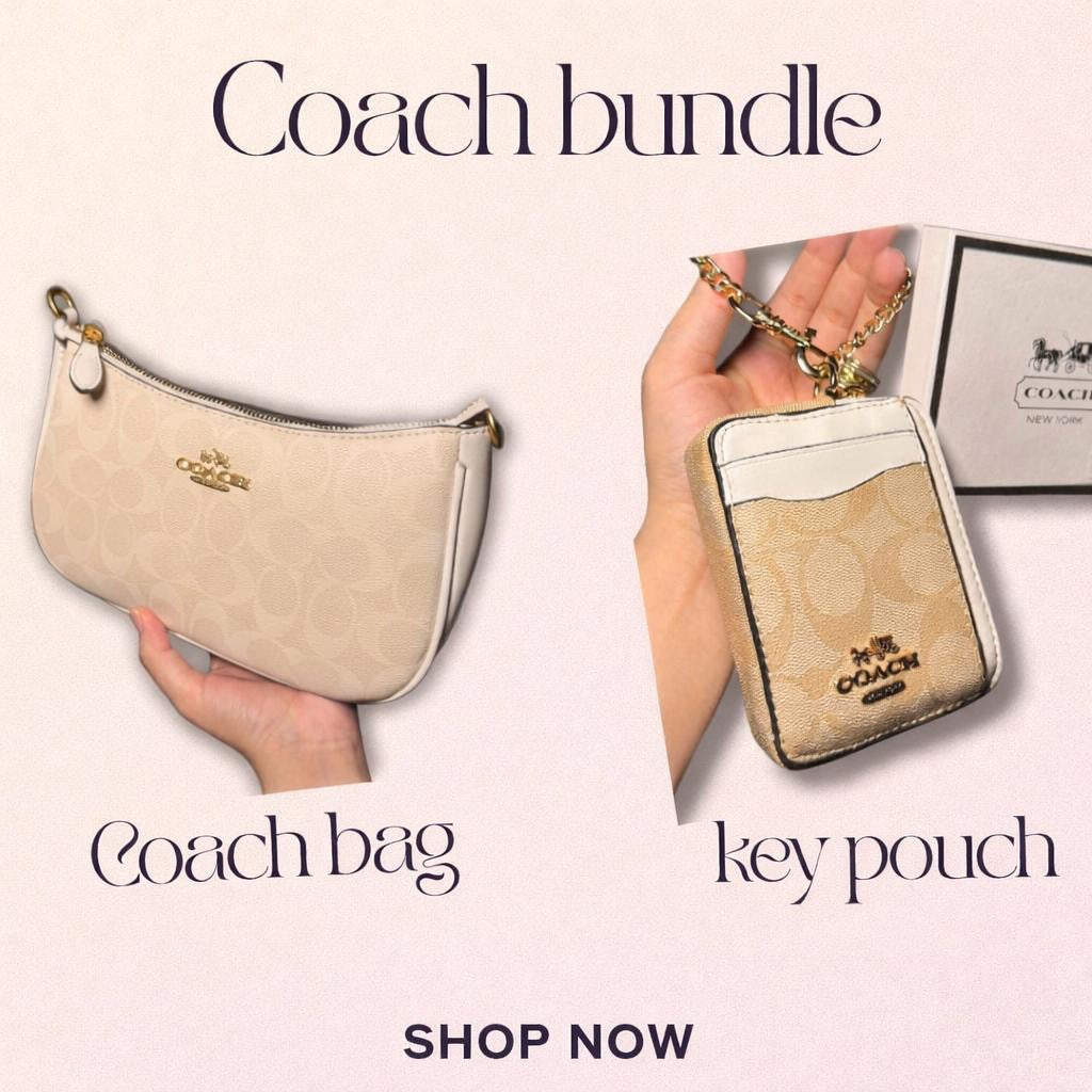 Beige Coach Bundle