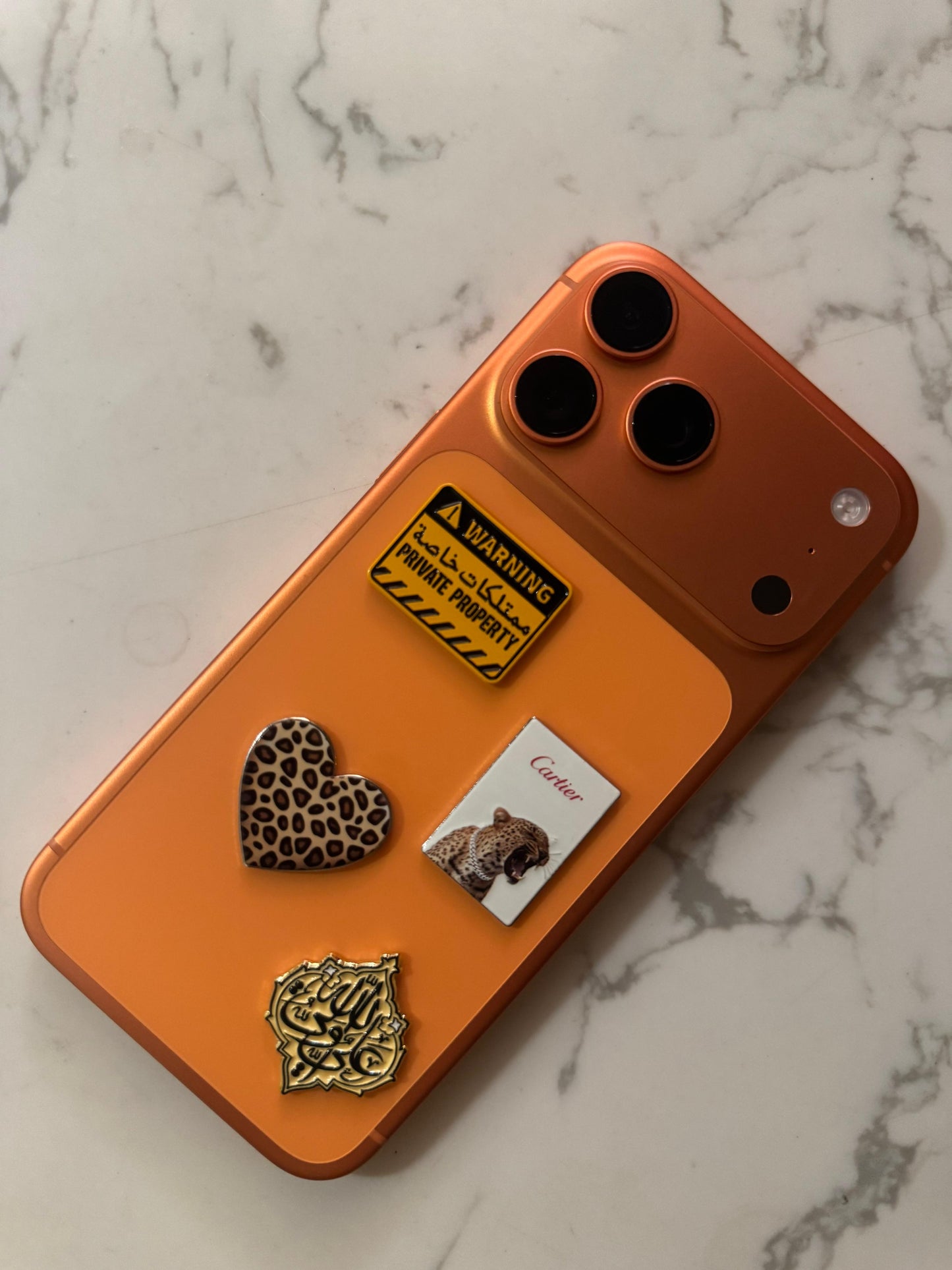 Metal Phone Charm Sticker Pack
of 4 Bundle 14